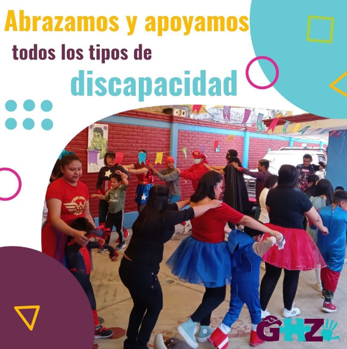 Atendemos diversas formas de discapacidad
